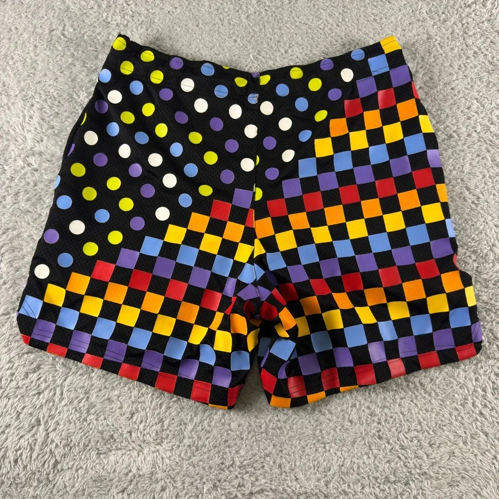 VTG Jordan Nike Air Mens‎ Mesh Basketball Shorts Multi-Color Polka Dot M